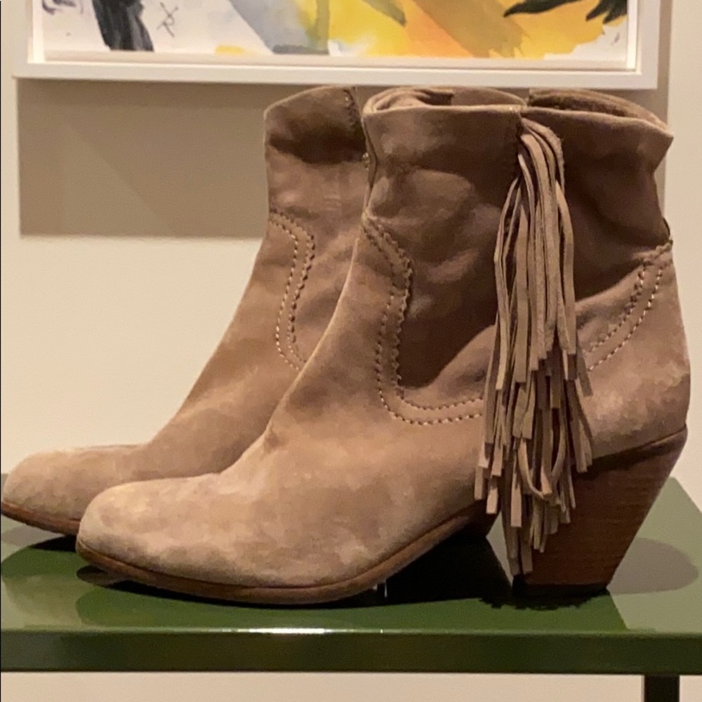 Sam Edleman Fringe Booties